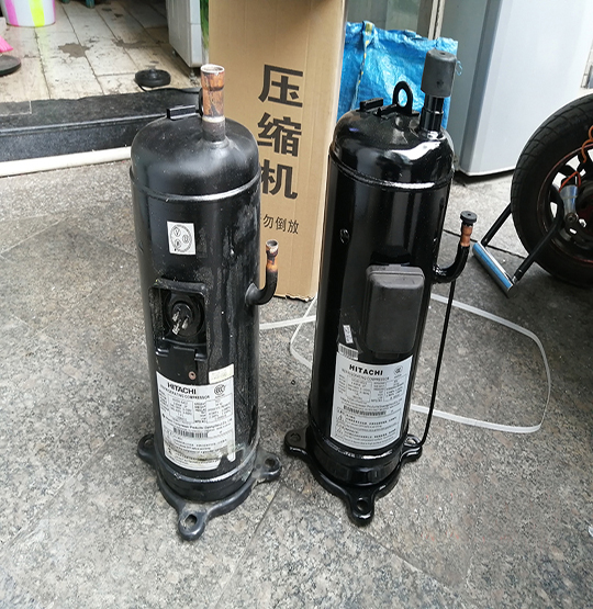 定结中央空调压缩机的更换维修